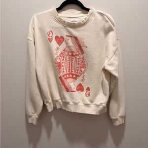 American Eagle Queen of Hearts sweatshirt